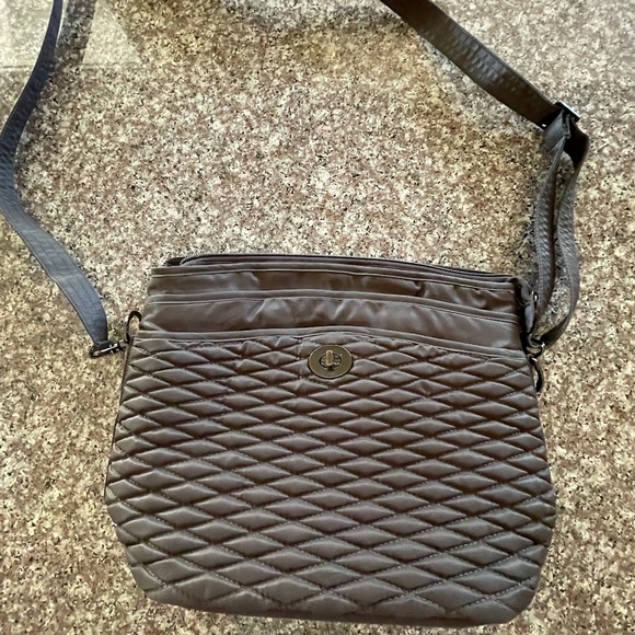 lug Handbags - Lug Adagio Crossbody Shoulder Bag Gray